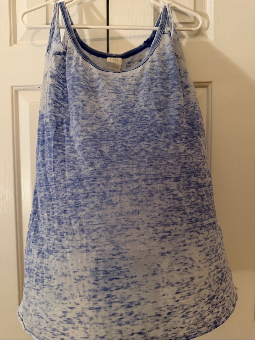 Exist Blue Speckled Tank Top